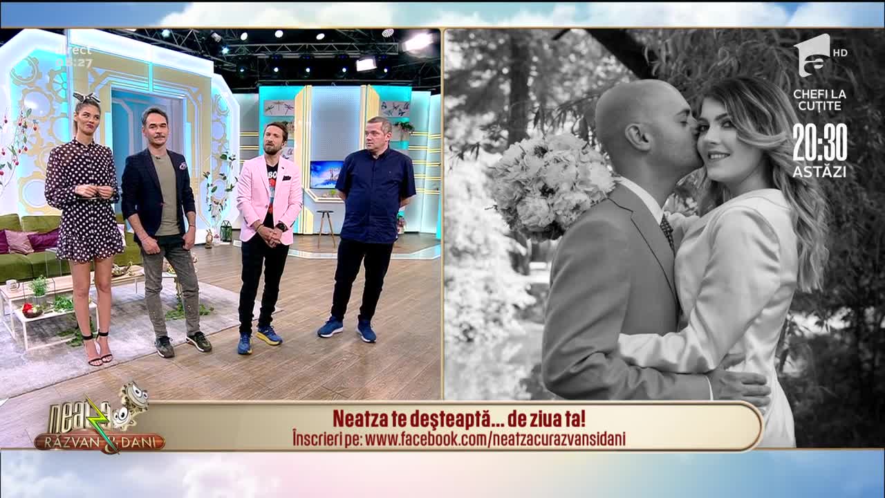 Neatza cu Răzvan și Dani te deşteaptă... de ziua ta! La mulți ani, Cristina!