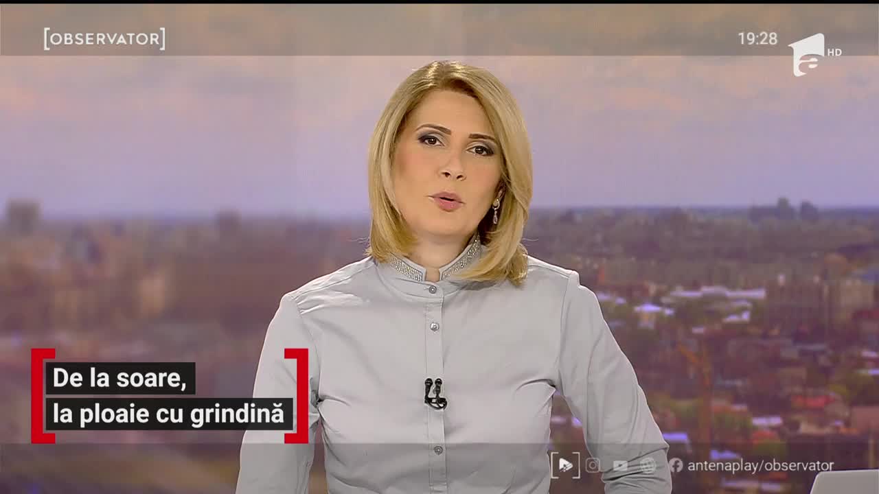 Ploaie cu grindină, &icirc;n D&acirc;mboviţa