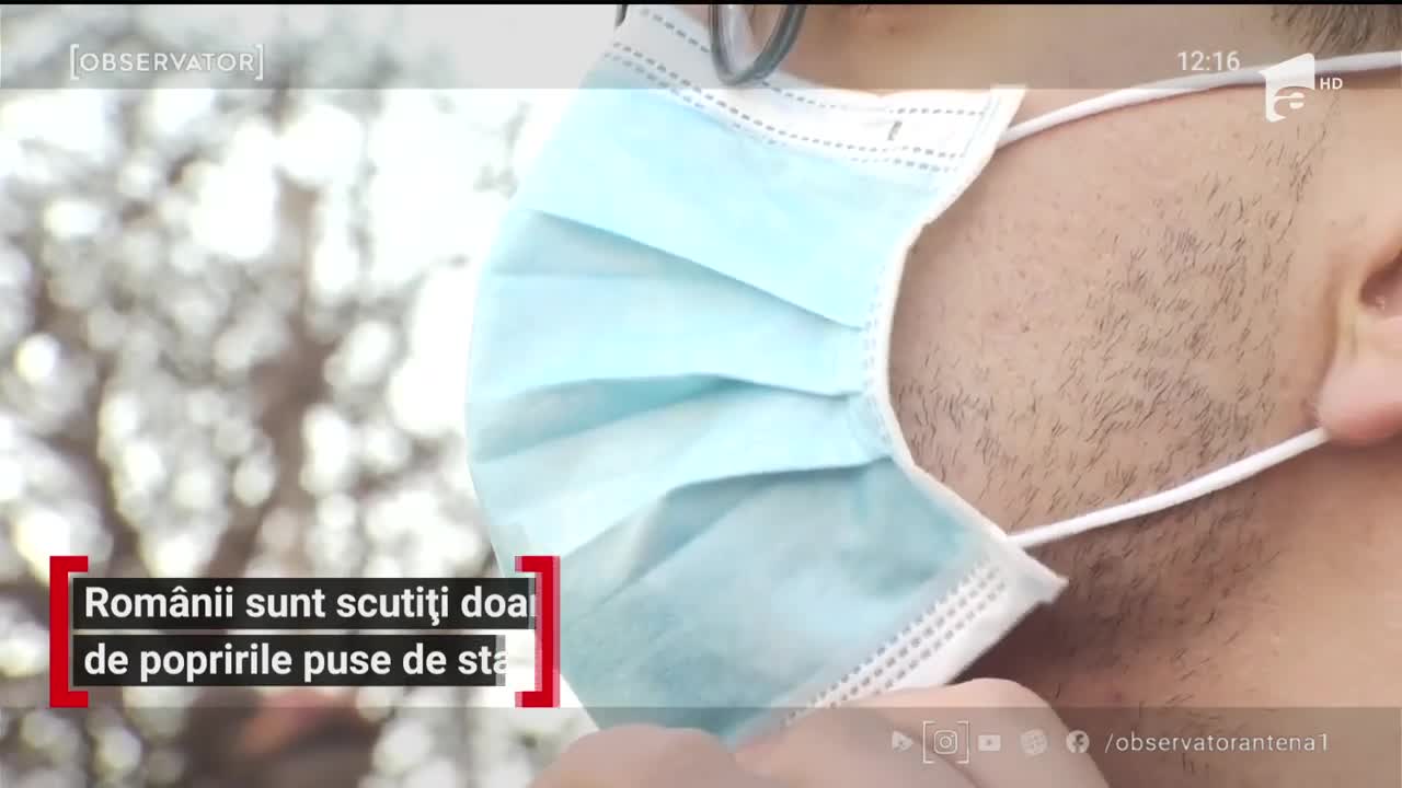 Rom&acirc;nii sunt scutiți doar de popririle puse de stat