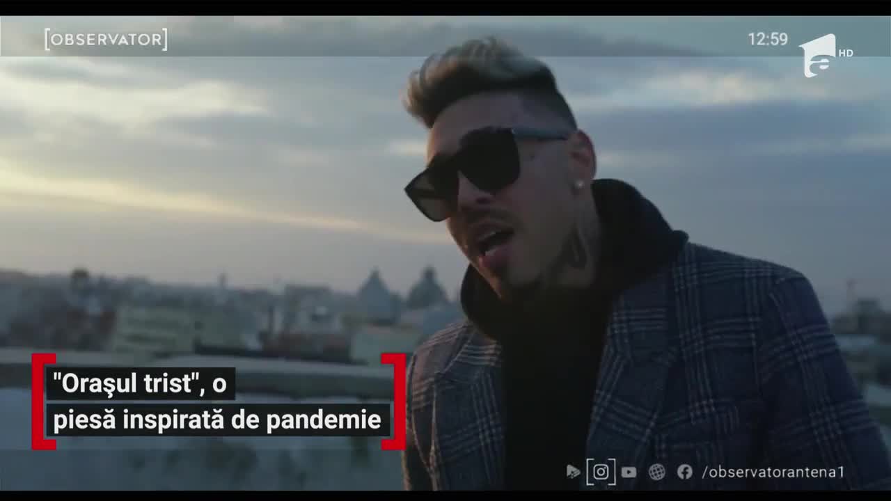 Alex Velea și Matteo, piesă și videoclip noi. &bdquo;Orașul trist&rdquo;, o melodie inspirată de pandemie