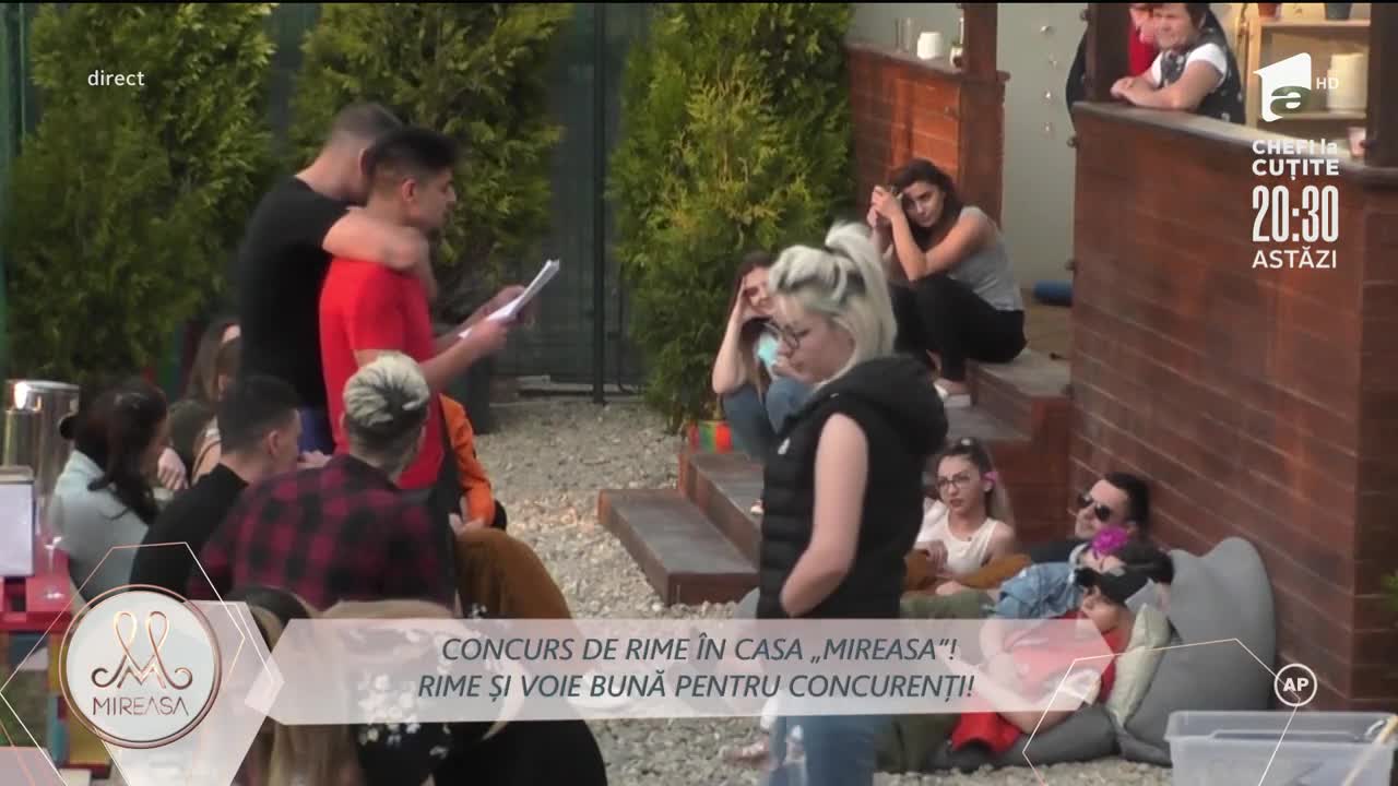 Concurs de rime &icirc;n casa Mireasa! Rime și voie bună pentru concurenți