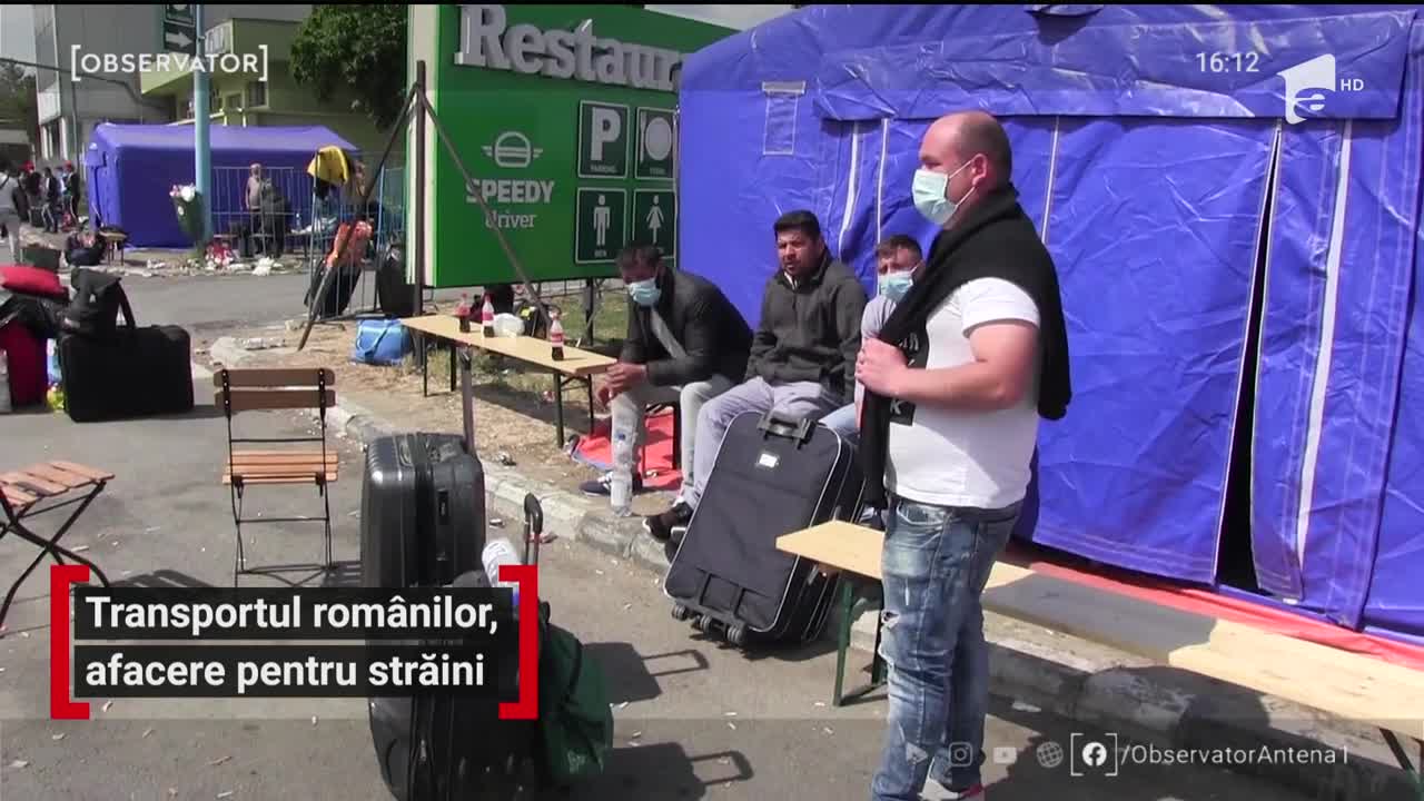 Transportul rom&acirc;nilor, afacere pentru străini, pe timp de pandemie