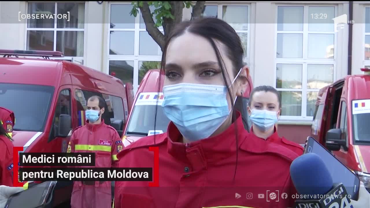 52 de medici şi cadre medicale au plecat &icirc;n Republica Moldova să salveze vieți