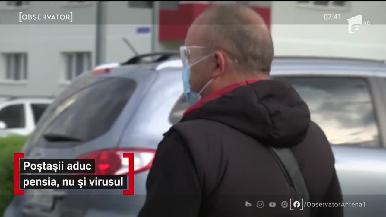 Poștașii aduc pensia, nu și virusul