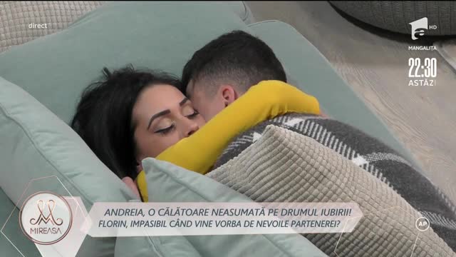 Andreia, o călătorie neasumată pe drumul iubirii. Florin, impasibil c&acirc;nd vine vorba de nevoile partenerei?