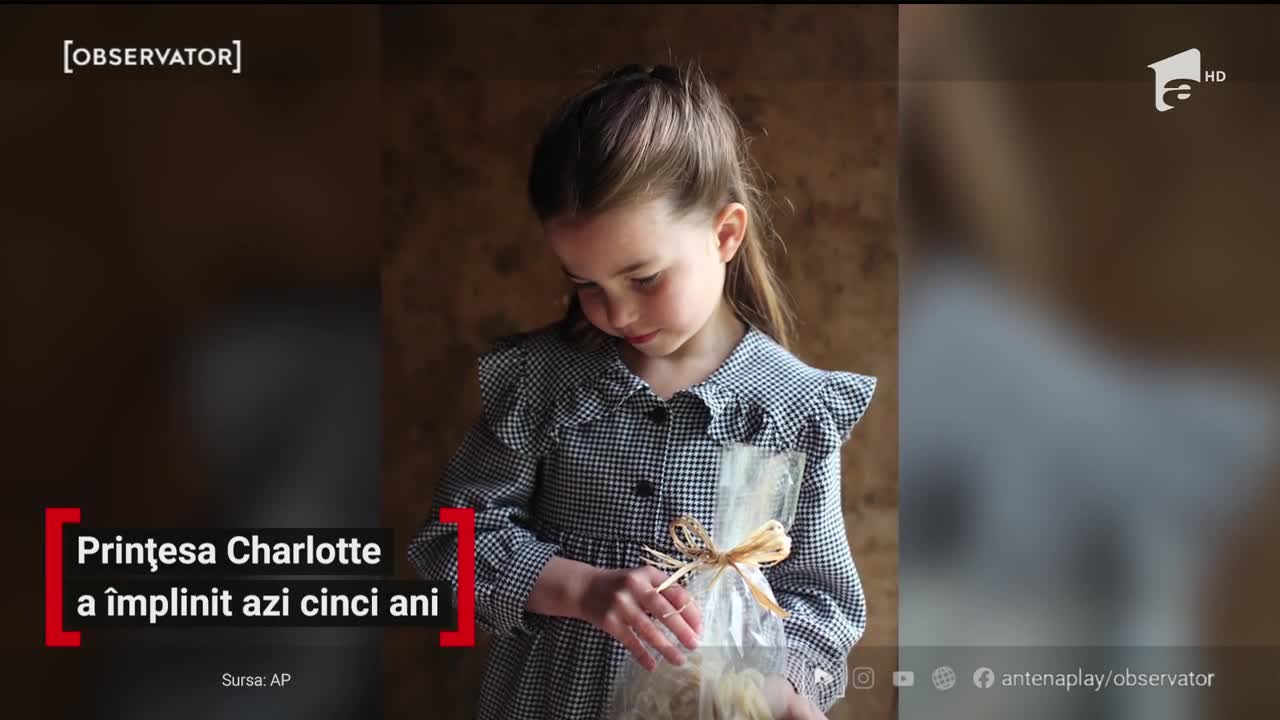 Prinţesa Charlotte, fiica ducilor de Cambridge, a &icirc;mplinit cinci ani