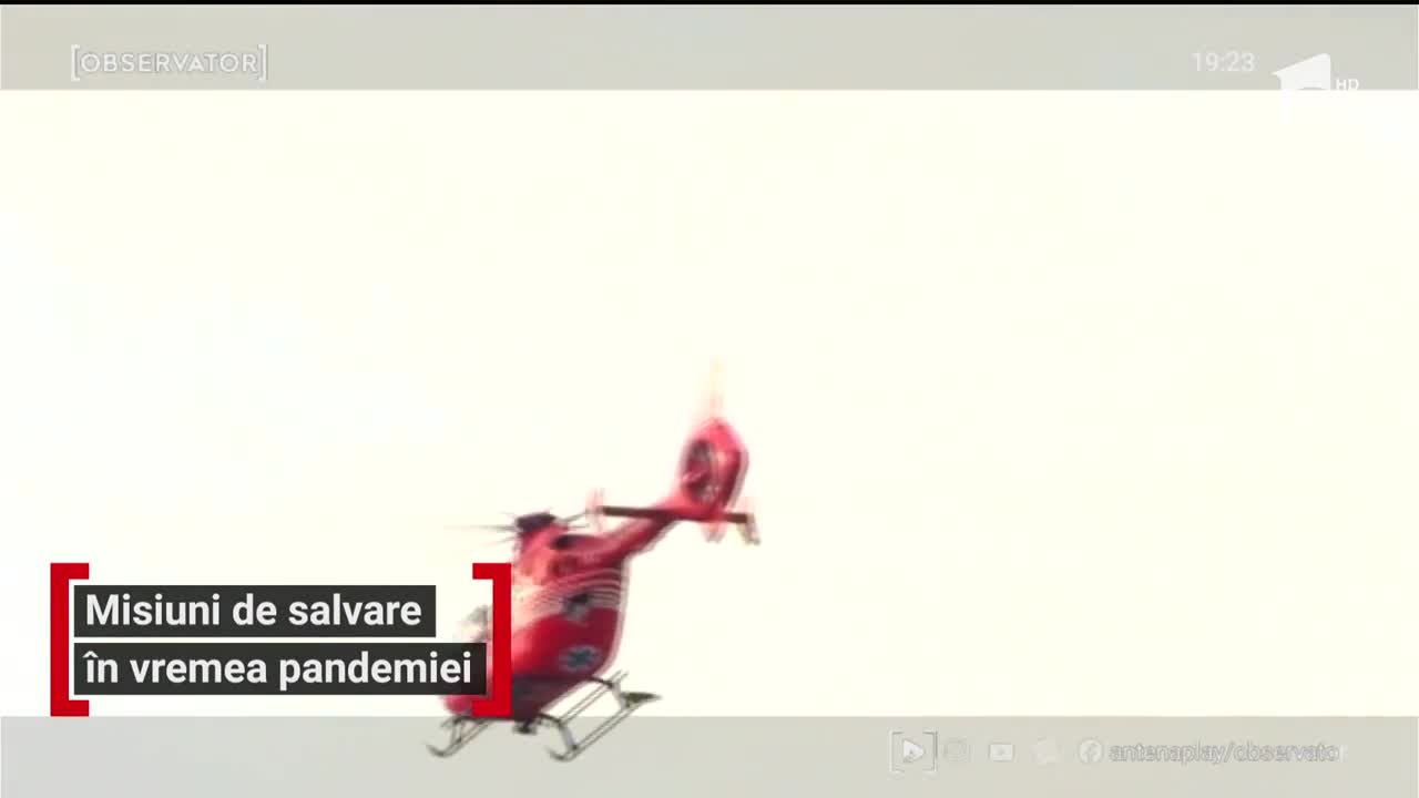 Misiuni de salvare &icirc;n vremea pandemiei! Pentru cei de la manșa elicopterelor sau pe motor, modul &icirc;n care intervin s-a schimbat radical