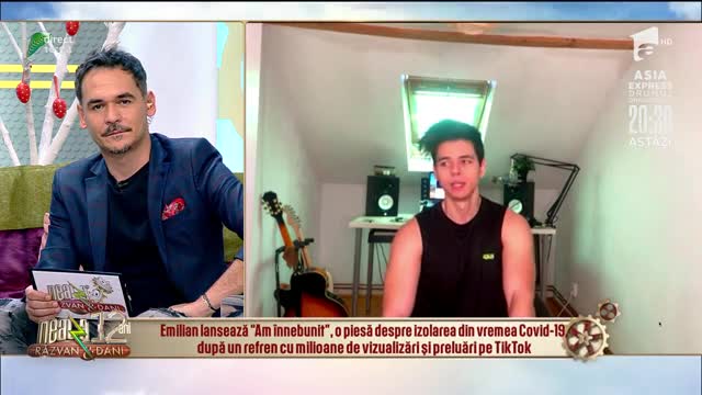 Cum &icirc;și petrece Emilian Nechifor timpul &icirc;n izolare: Am lansat piesa Am &icirc;nnebunit