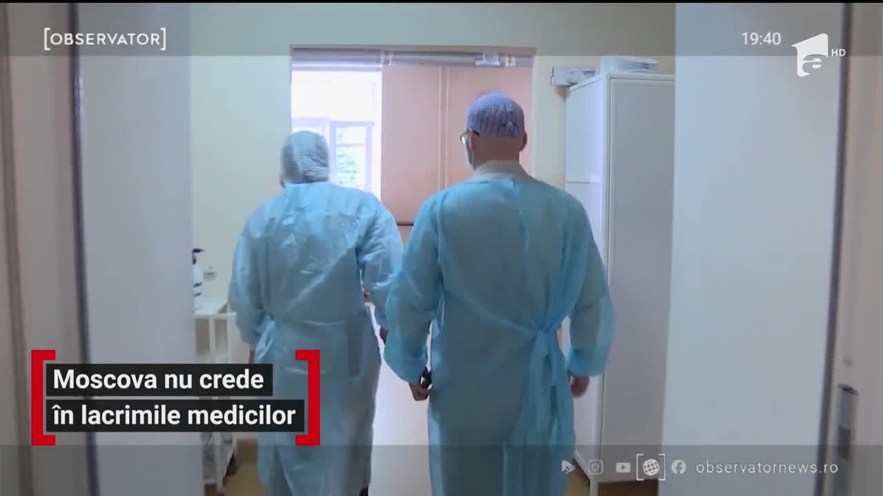 Moscova nu crede &icirc;n lacrimile medicilor