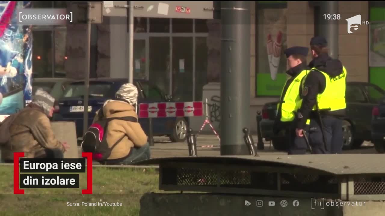 &Icirc;n prima zi de libertate, italienii s-au &icirc;nghesuit &icirc;n gări şi-n parcuri. De astăzi, aproape toată Europa este mai relaxată