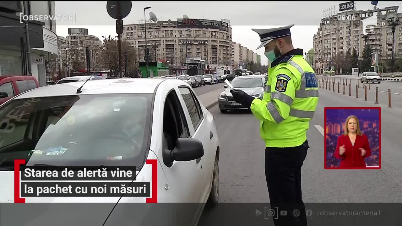 Starea de alertă vine la pachet cu noi măsuri