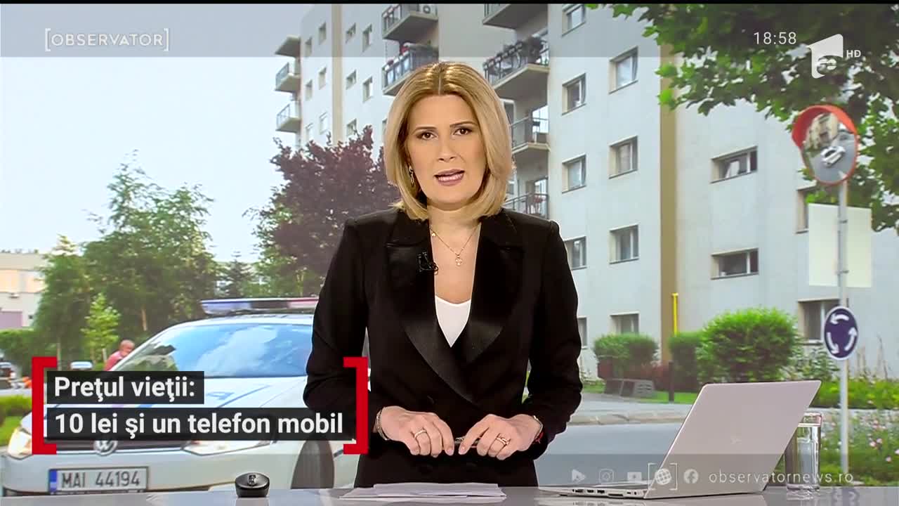 Scene violente suprinse, &icirc;n plină zi, pe o stradă din Piatra Neamţ. O femeie este lovită şi jefuită sub ochii nepotului de nici doi ani