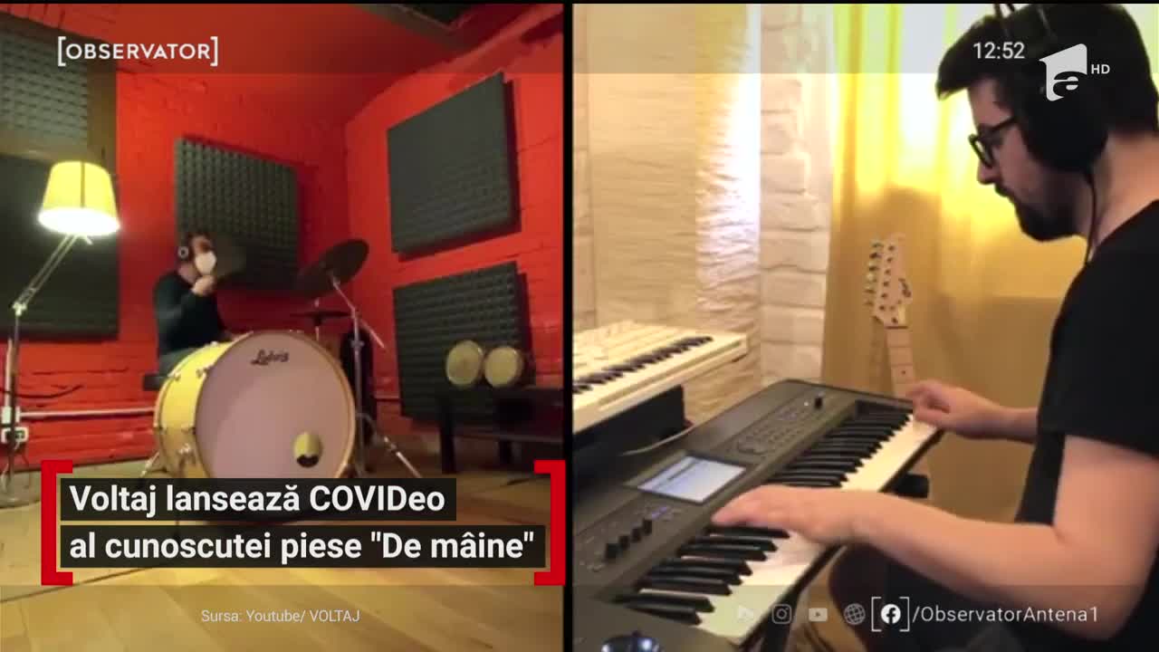 &bdquo;De m&acirc;ine&rdquo;, mesajul de &icirc;ncurajare al trupei Voltaj