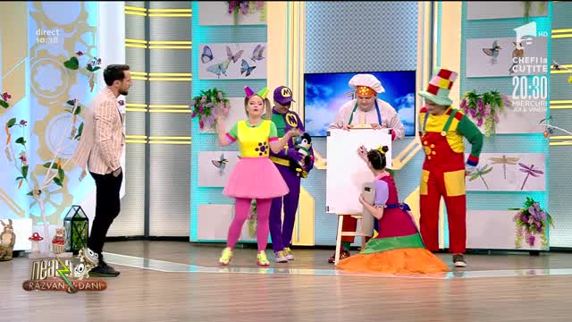 Gașca Zurli c&acirc;ntă piesa Desenează-ți lumea ta, la Neatza cu Răzvan și Dani