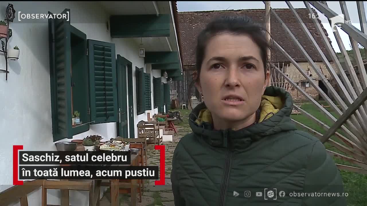 Saschiz, cel mai celebru sat din Rom&acirc;nia, este pustiu