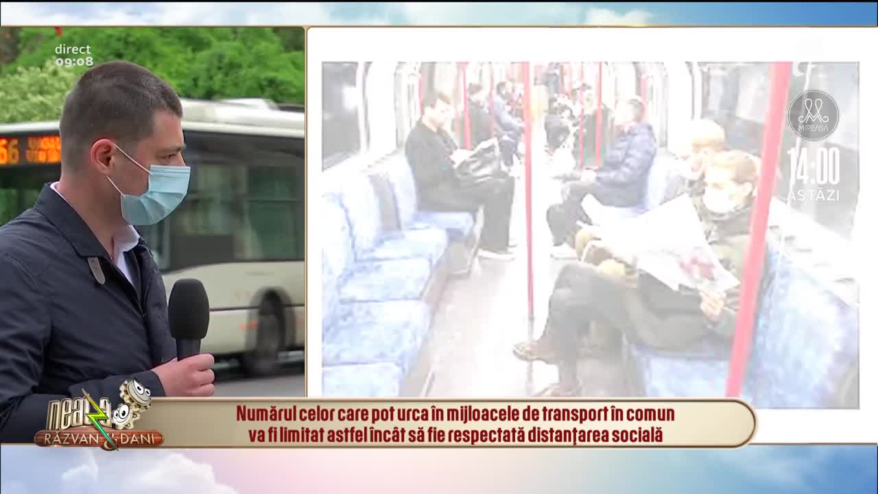 Reguli pentru transportul &icirc;n comun din 18 mai