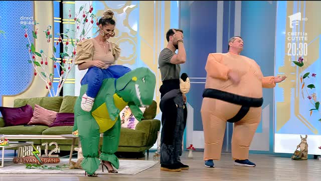 Recunoaște piesa! Echipa de la Neatza cu Răzvan și Dani joacă mima