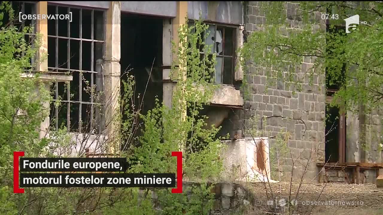 Fondurile europene, motorul fostelor zone miniere