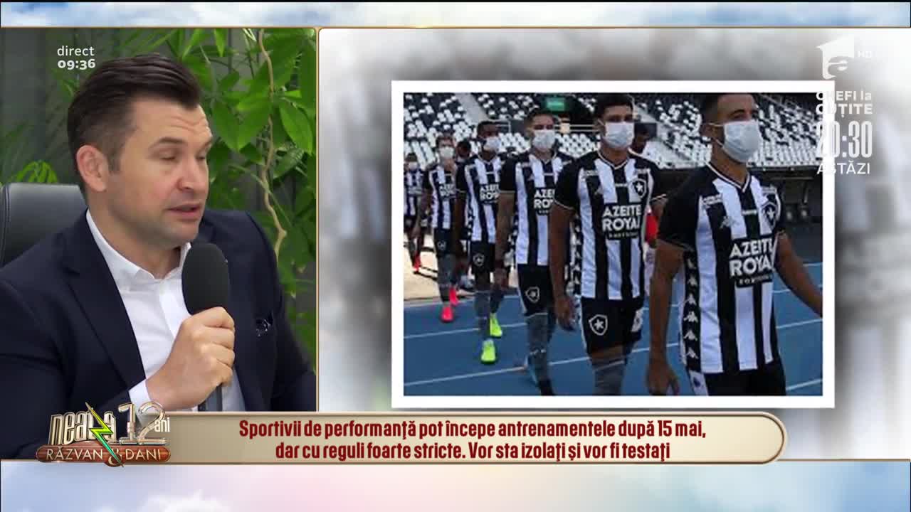 Reguli foarte stricte pentru sportivii de performanță după 15 Mai. Vor sta izolați și vor fi testați &icirc;nainte de a &icirc;ncepe antrenamentele