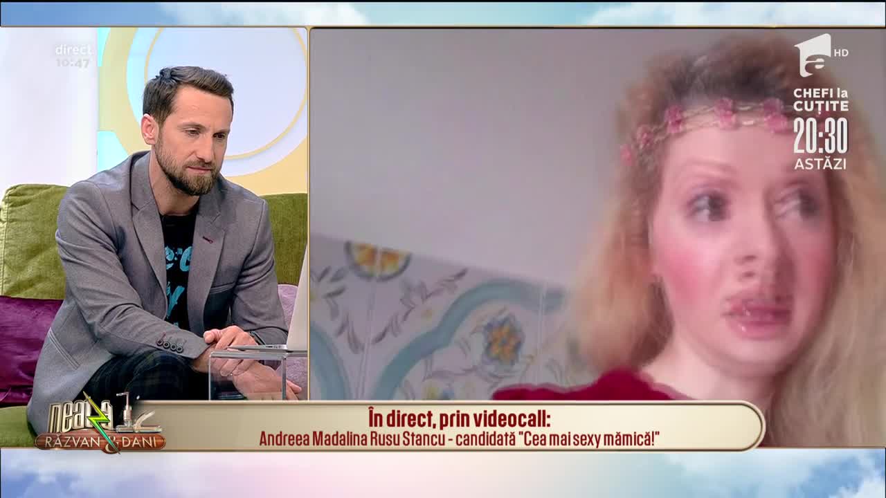 Neatza cu Răzvan și Dani caută "Cea mai sexy mămică": Andreea Rusu Stancu, candidata de astăzi!