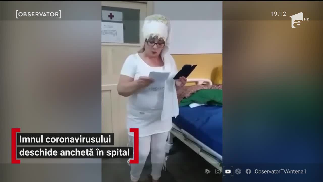 Imnul coronavirusului deschide anchetă &icirc;n spitalul din Botoşani