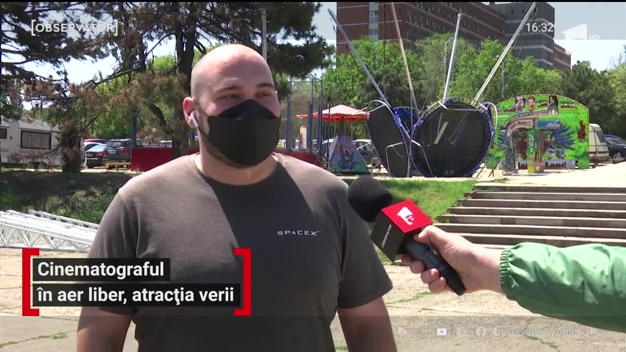 Cinematograful &icirc;n aer liber, atracția verii &icirc;n Galați