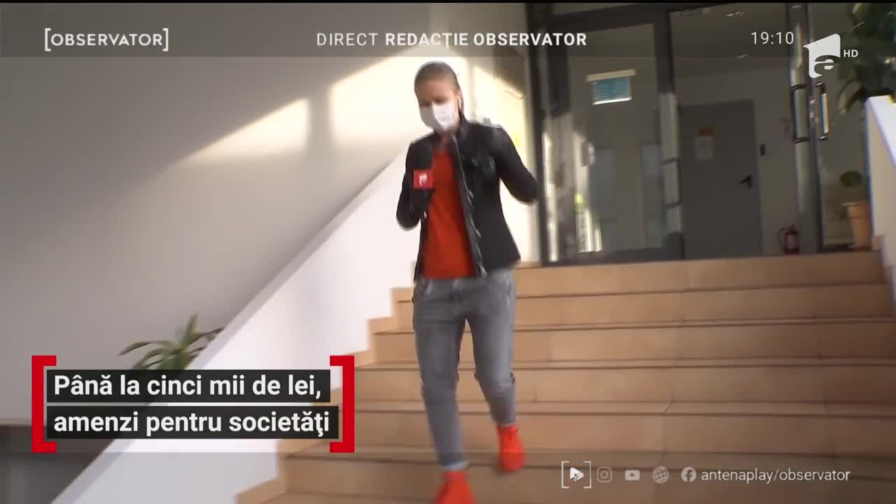 P&acirc;nă la cinci mii de lei, amenzi pentru societăți