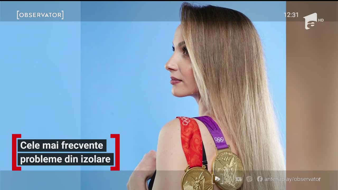 Sandra Izbaşa, program organizat &icirc;n izolare