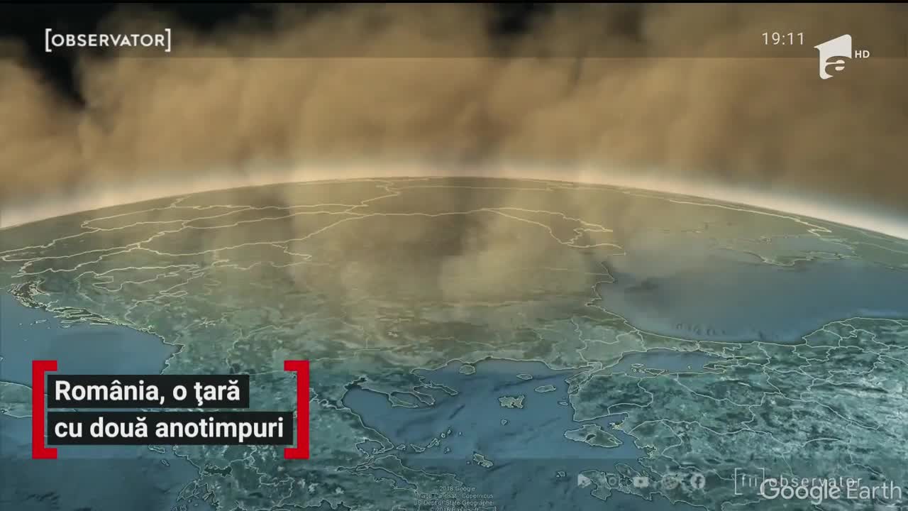 Vremea a luat-o razna. &Icirc;n luna mai, la mare e vară, la munte e iarnă