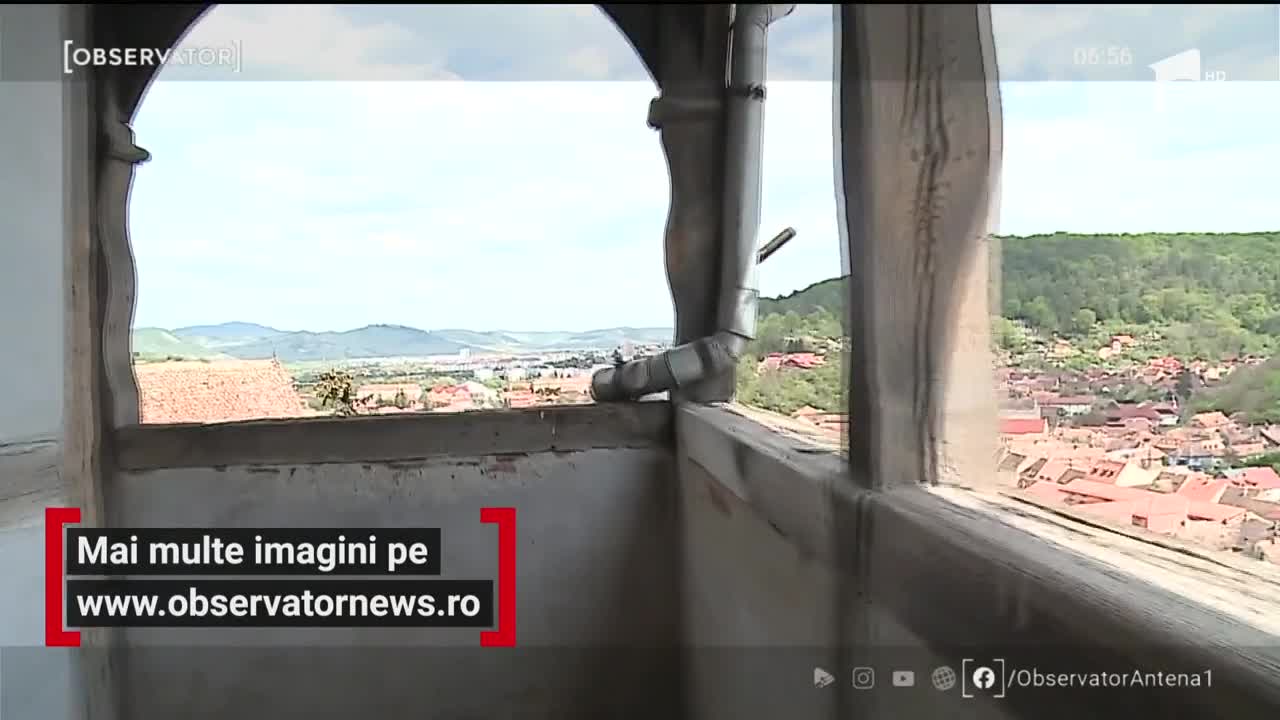 Sighișoara, orașul muzeu, se pregătește pentru 15 mai