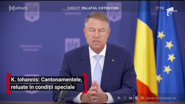Observator Update, 12 mai, ora 17:00: Klaus Iohannis, măsuri de gestionare a epidemiei