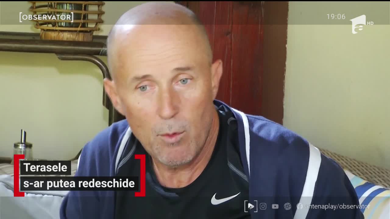 Terasele s-ar putea redeschide