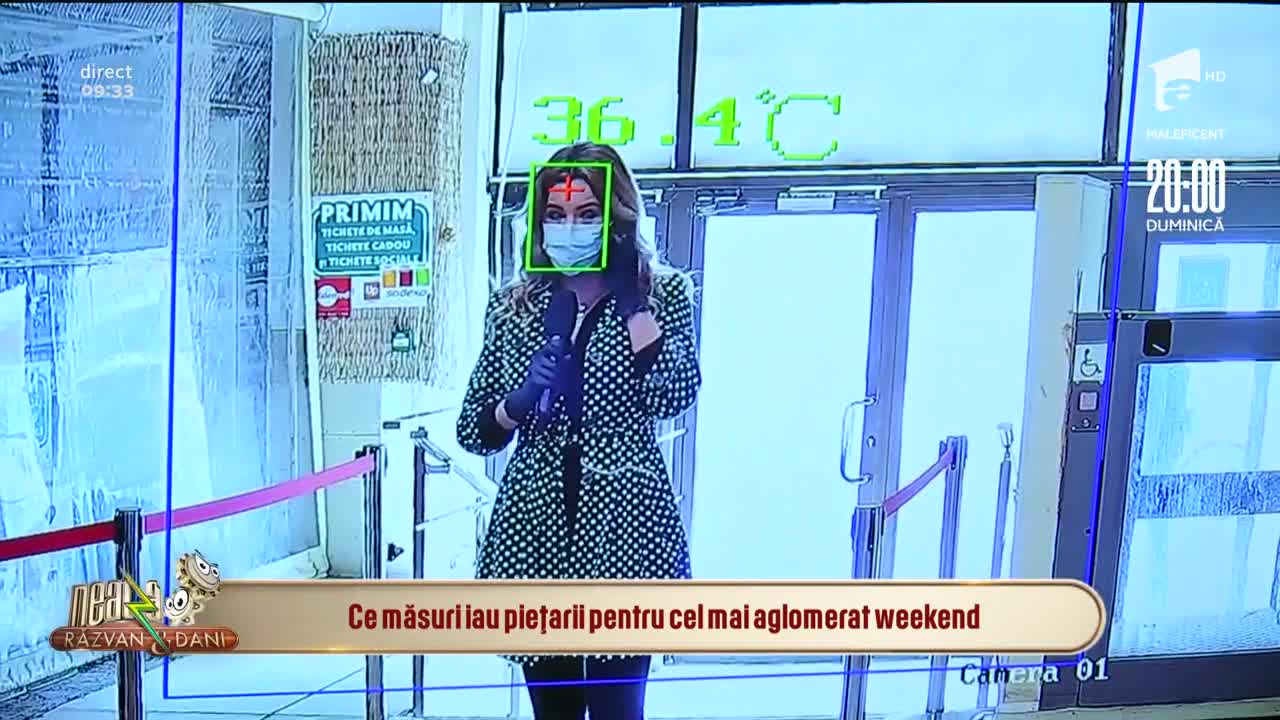 Ce măsuri iau piețarii după data de 15 mai: Avem un aparat care ia temperatura clienților de la distanță