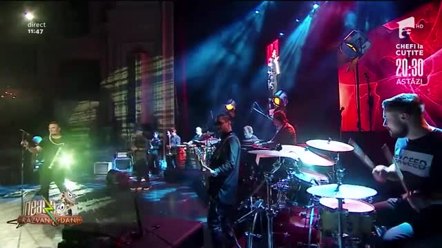 Direcția 5 căntă piesa Din prima p&acirc;nă &icirc;n ultima zi, la Neatza cu Răzvan și Dani