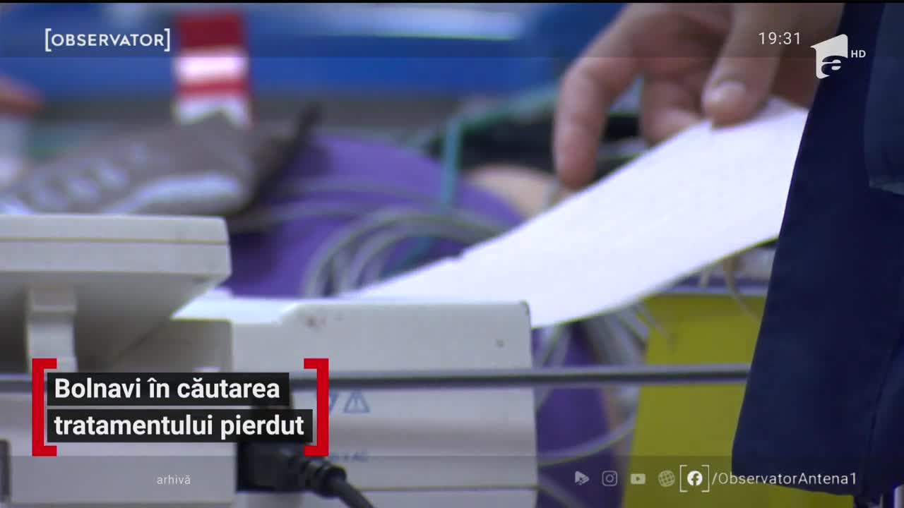 Bolnavi &icirc;n căutarea tratamentului pierdut