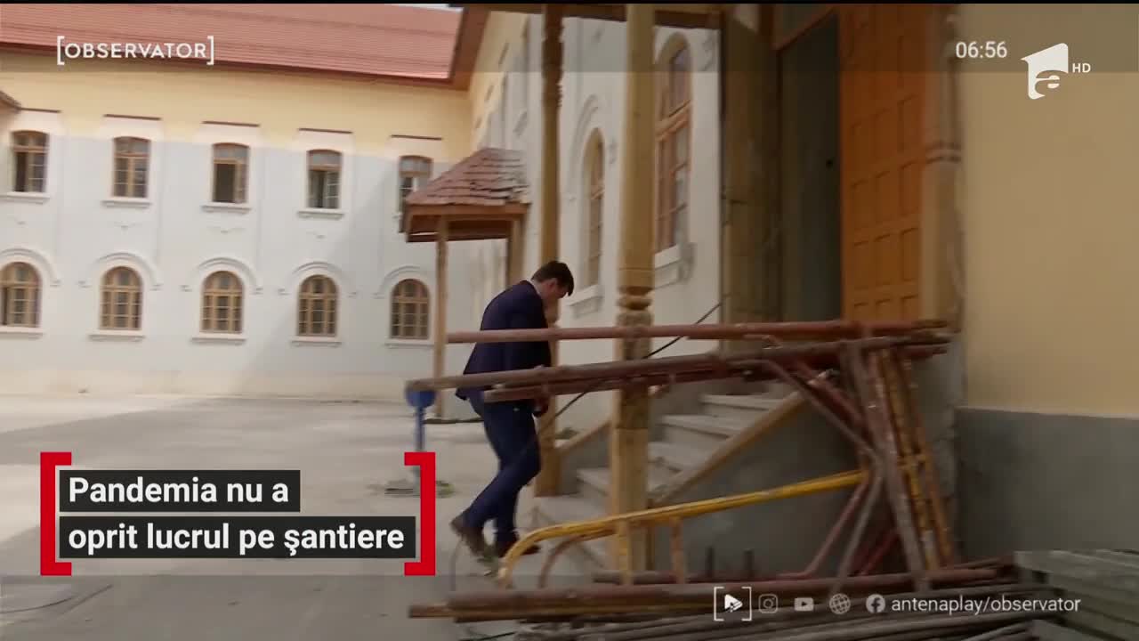 Pandemia nu a oprit lucrul pe șantiere