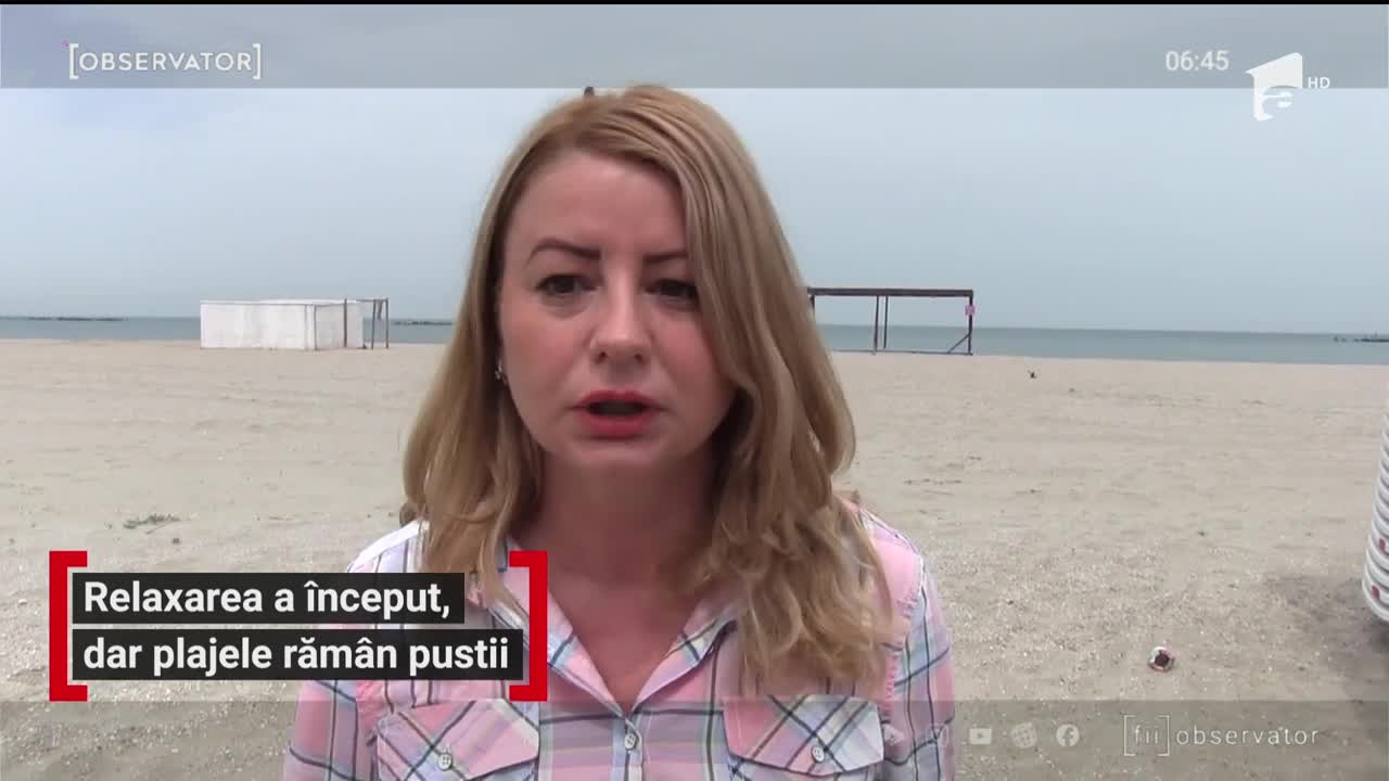 Relaxarea a &icirc;nceput, dar plajele răm&acirc;n pustii