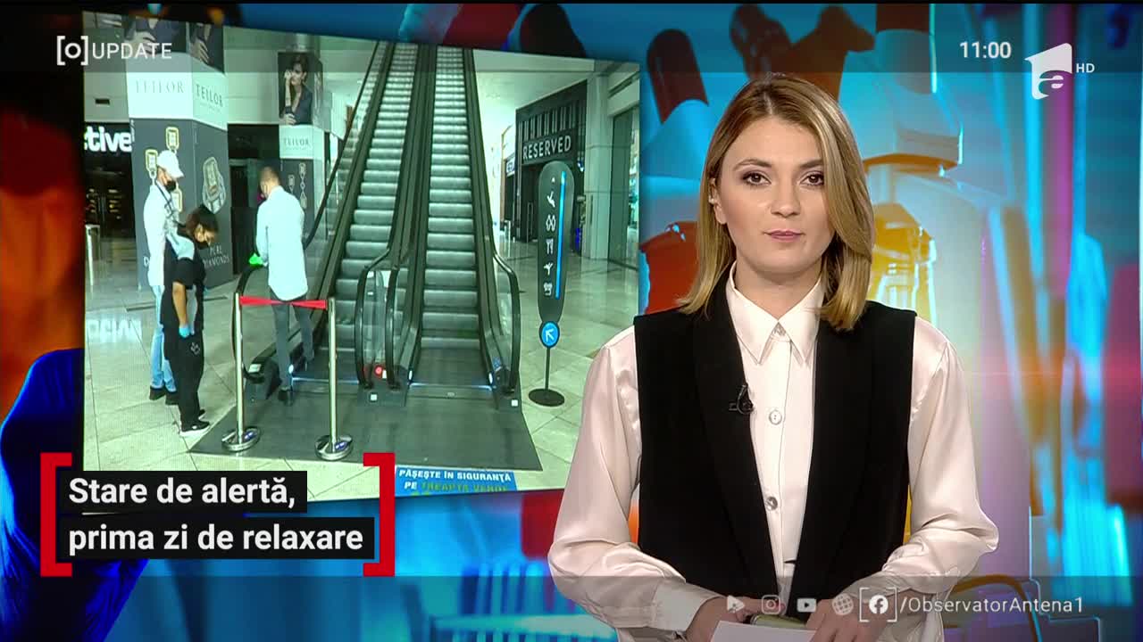 Observator Update, 15 mai, ora 11:00: Stare de alertă, prima zi de relaxare