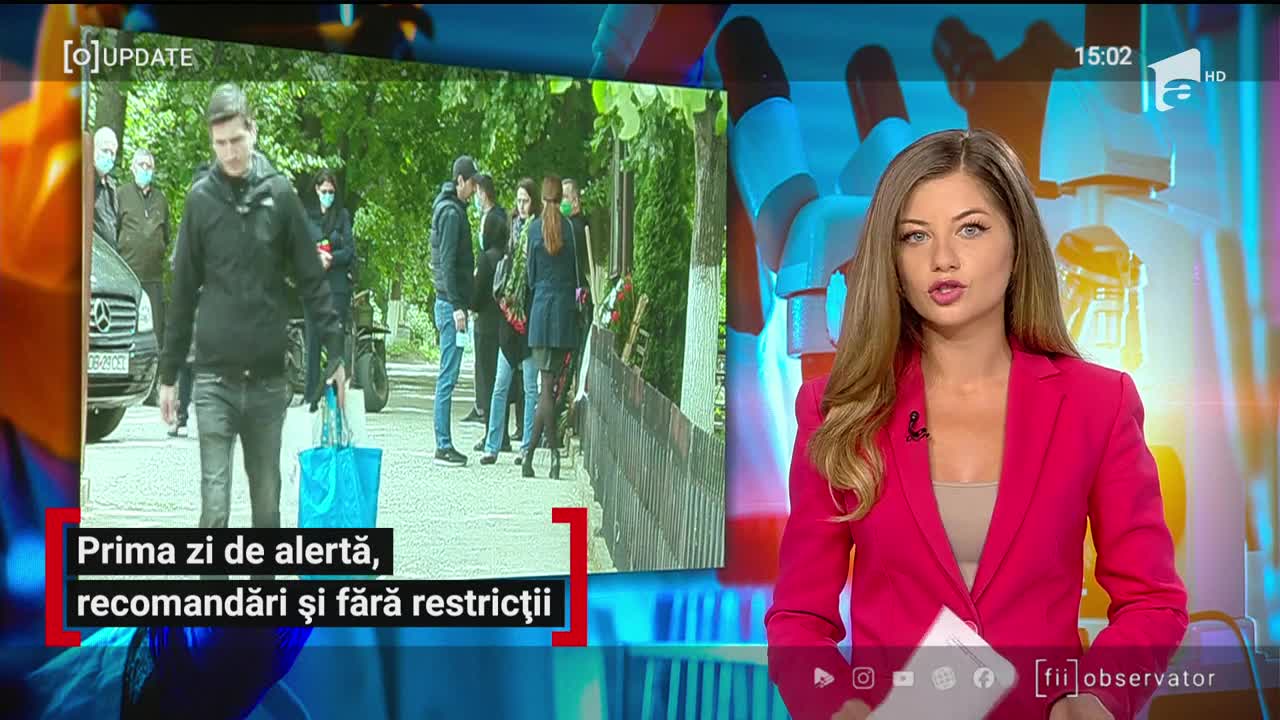 Observator Update, 15 mai, ora 15:00: &Icirc;n alertă, cu peste 16 mii de infecții