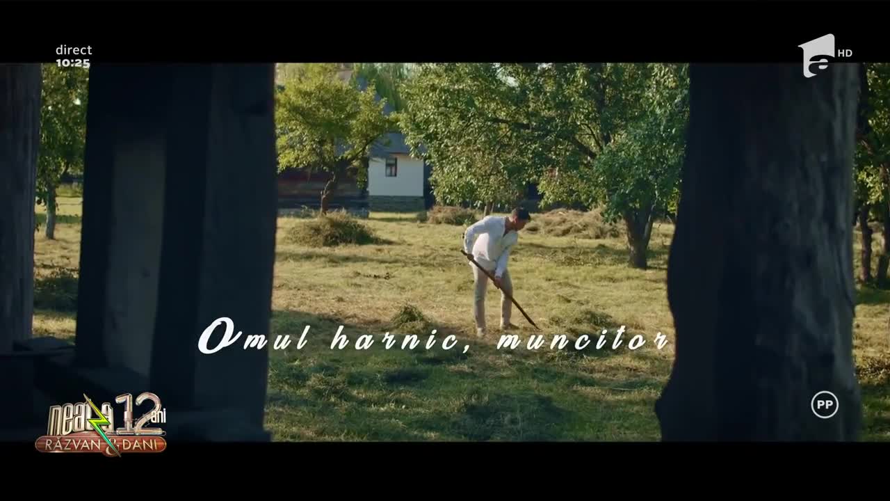 Lavinia Goste și Marius Zorilă c&acirc;ntă piesa Omul harnic, muncitor, la Neatza cu Răzvan și Dani