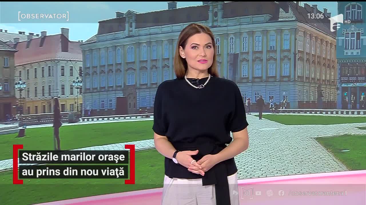 Străzile marilor oraşe au prins din nou viaţă