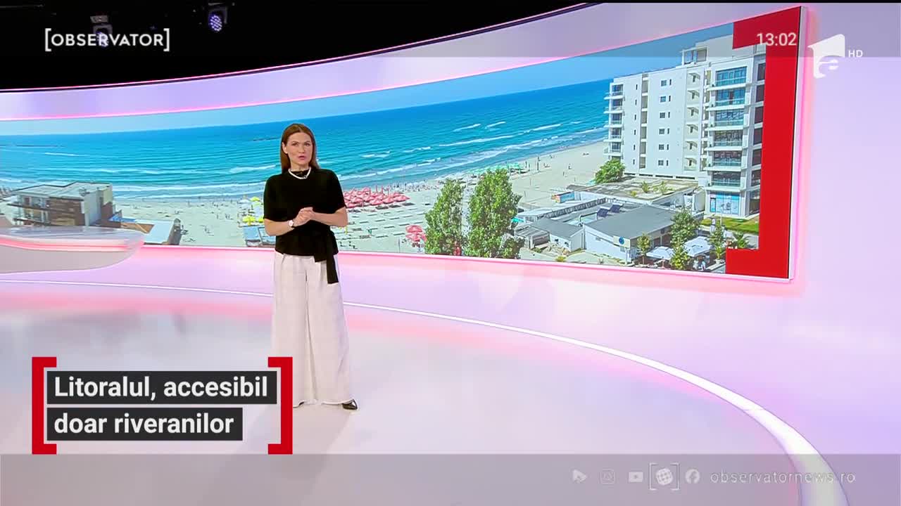 Litoralul, accesibil doar riveranilor