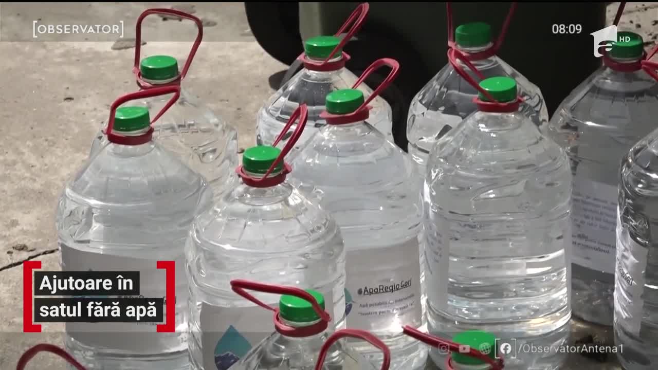 Ajutoare &icirc;n satele fără apă potabilă