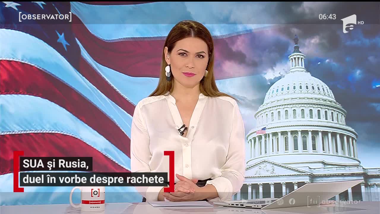 SUA și Rusia, duel &icirc;n vorbe despre rachete