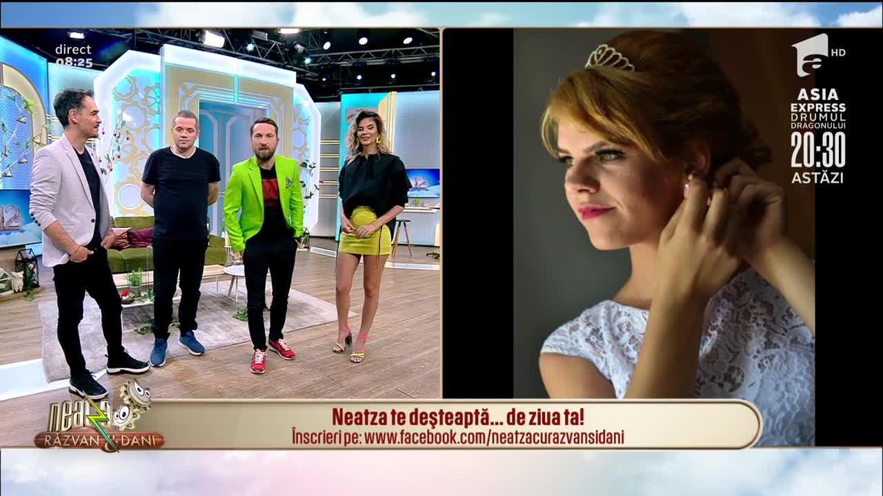 Neatza cu Răzvan și Dani te deşteaptă... de ziua ta! La mulți ani, Andreea!
