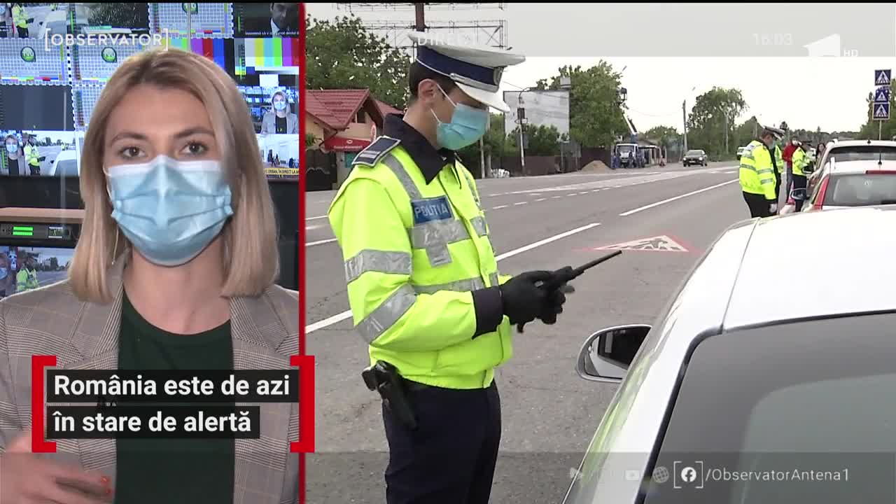 Rom&acirc;nia trece la starea de alertă maximă