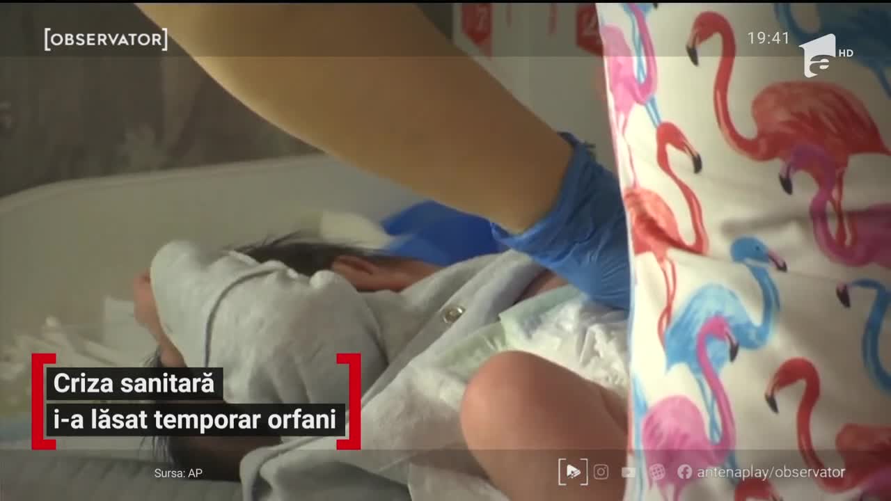 Criza sanitară i-a lăsat temporar orfani pe copiii născuți din mame purtătoare