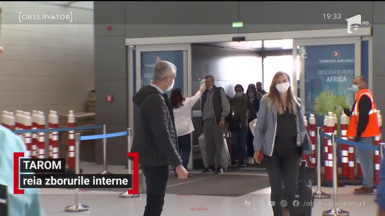 TAROM reia zborurile interne