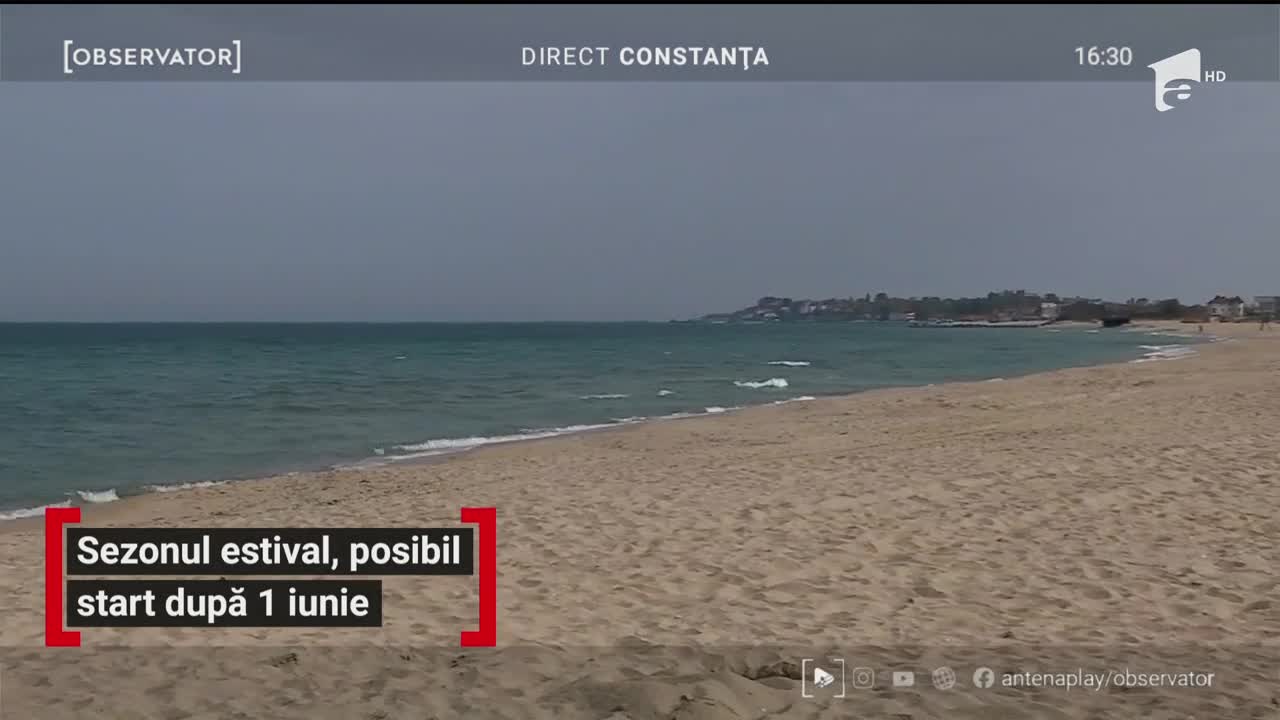 Sezonul estival ar putea fi deschis anul acesta &icirc;ncep&acirc;nd cu 1 iunie