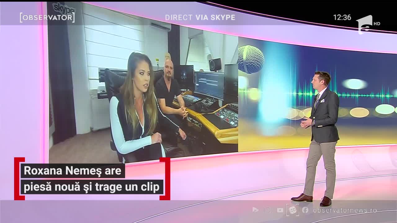 Roxana Nemeş are piesă nouă și lucrează la un super videoclip